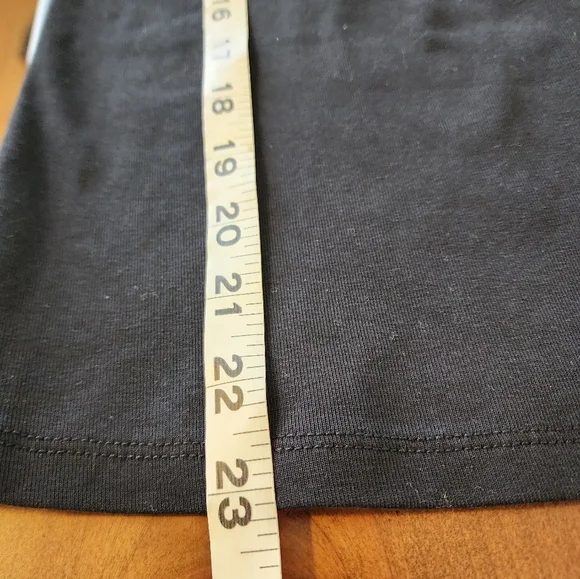 Banana Republic Black V- Neck Long Sleeve Cotton Women's Top Size S - Picture 6 of 6